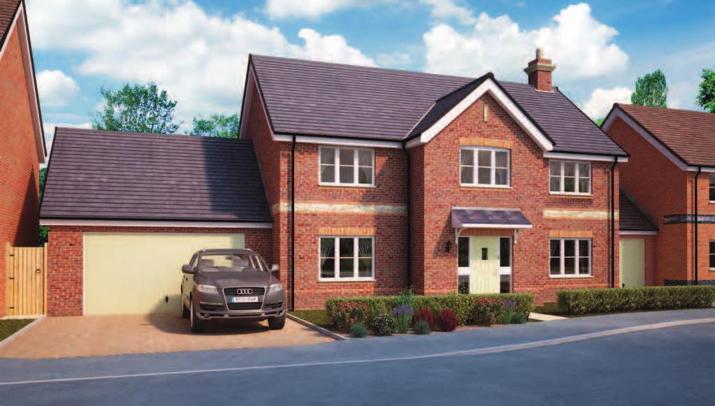 The Cherhill a four bedroom two storey house (Plots 28, 38, 41, 49, 50 and 51) Laundry Kitchen / family area Living room 3.40 max x 4.45 max 11'-1" max x 14'-7" max Living room 3.85 x 6.