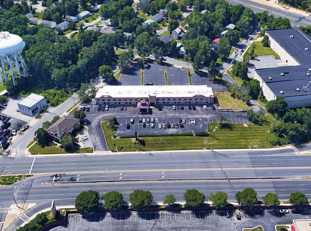 ) Highlights Prime retail land for ground lease in Catonsville, MD Located on