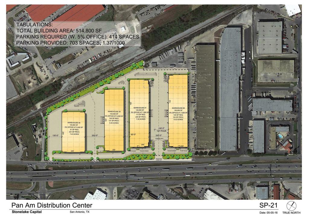 SITE PLAN UNION PACIFIC RAIL ROAD 140,000 SF 150,000 SF PHASE II The information contained herein is believed to be accurate but is not warranted, as the information may change or be