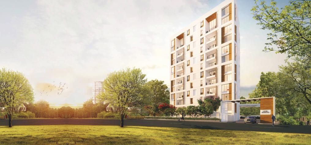 LOCATED FOR LIFE Located centrally by the junction of Balasundaram Road and Avinashi Road, LAVIK SHANTHI is a 11 storey luxurious residential tower with spacious three bedroom apartments that