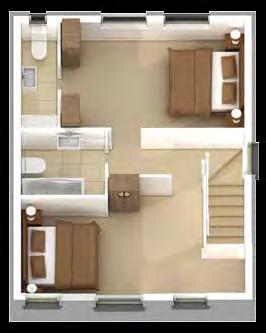6m Store WC FIRST FLOOR Master Bedroom 14 4 x 8 8 4.4 x 2.7m* Bedroom 2 14 4 x 8 5 2.6 x 4.