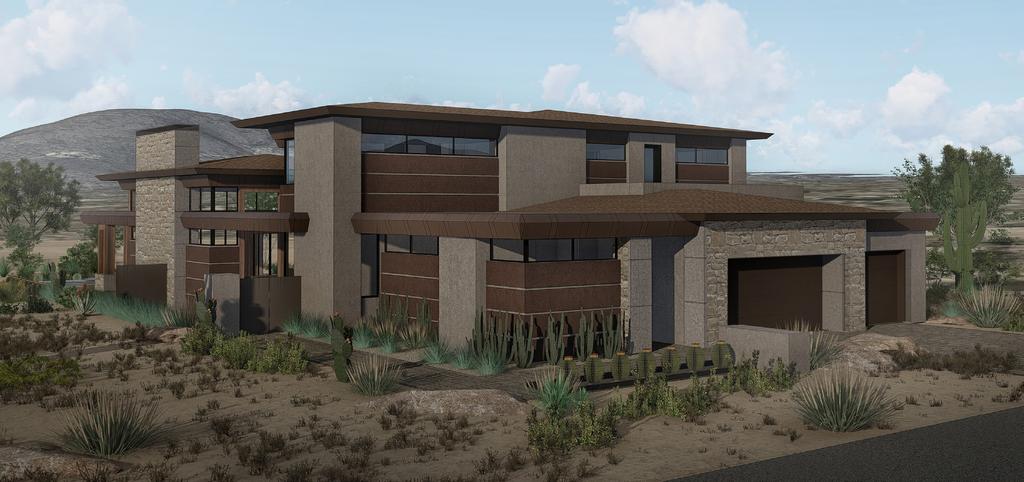 THE PALO VERDE - PRAIRIE 4,190-6,345 SQUARE FEET LOTS [4, 5, 6, 7, 9, 10, 11, 14, 16, 17, 22, 23, 24, 27, 30] 2018 Cullum Homes floorplans and elevations are copyrighted.