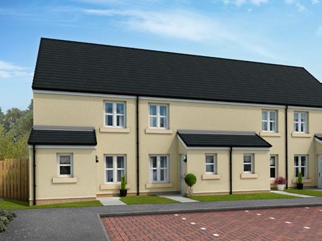 Eider 2 bedroom terraced villa TYPE 3 Please check with the sales advisor as the specification and layout of each plot may vary from those shown.