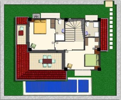 SOLARIS VILLAS - FIRST FLOOR Please ALL note: RIGHTS all measurements RESERVED are approximate.