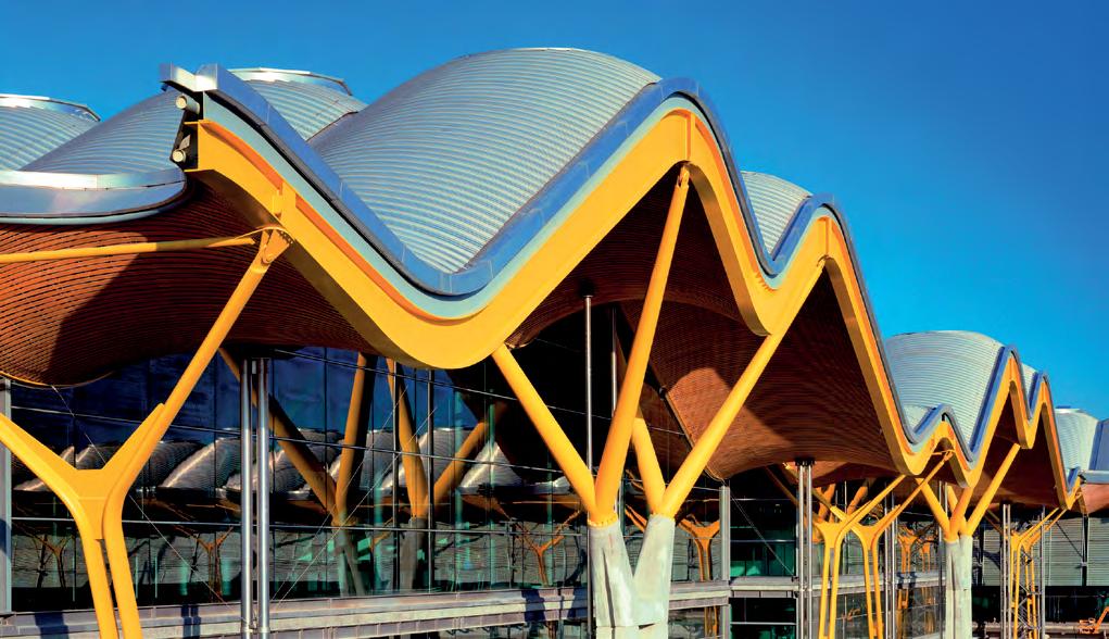 Madrid-Barajas Airport T4 Terminal Location: Madrid, Spain Client: AENA Coauthor: Richard Rogers Partnership Total Area: 1,095,000 sqm Completion Date: 2006 50M The project is formed of T4 Terminal