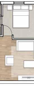 The apartment area shown here are approximate and are measured to: The outside face of external walls, the