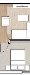 The apartment area shown here are approximate and are measured to: The outside face of external walls, the