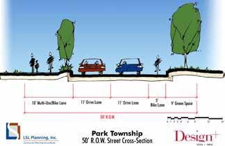 The recent Ottawa Beach Road Study prepared for Park Township by FTC&H provides more detailed analysis of similar improvements to Ottawa Beach Road.