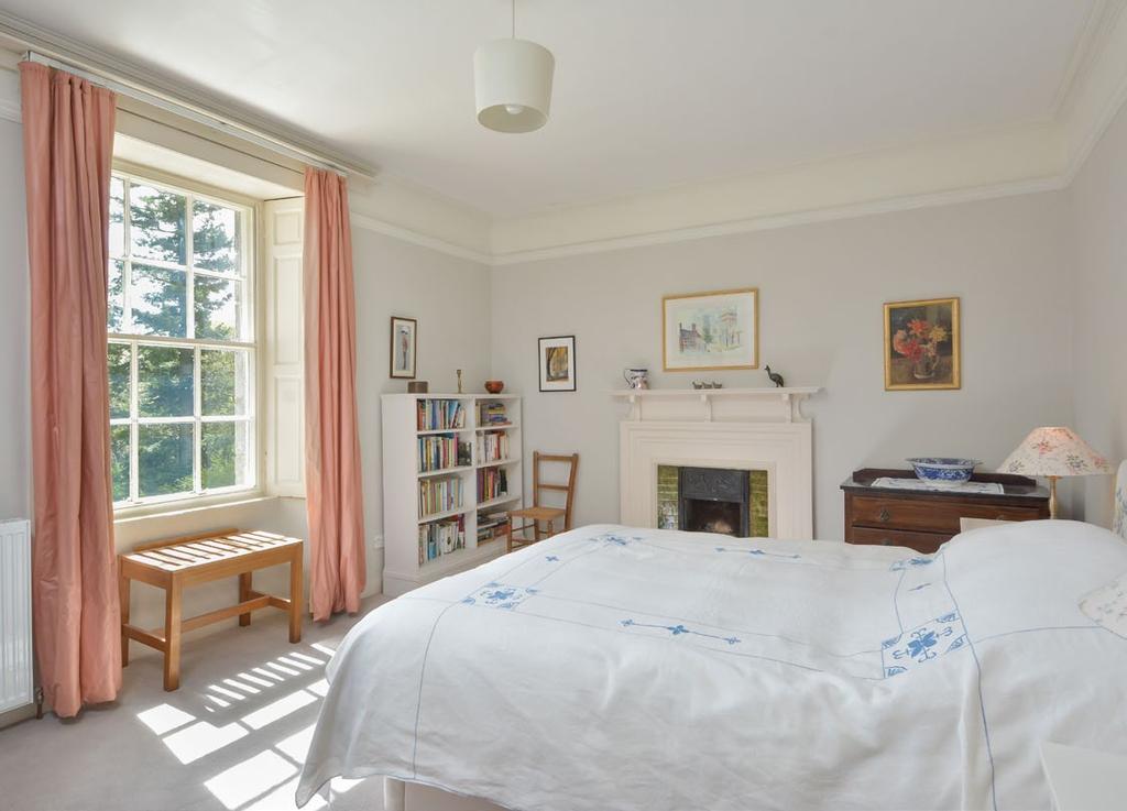 On the first floor there are two spacious double bedrooms, one with built in wardrobe, a dressing room also with built-in wardrobe, a nursery and a beautifully appointed family bathroom with a shower