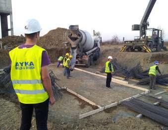 700 m Rehabilitation of waste treatment plant, in Sibiu, Romania.