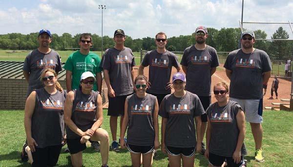 Bottom Right: SJCF employees take part in the 2015 Corporate Challenge volleyball tournament.