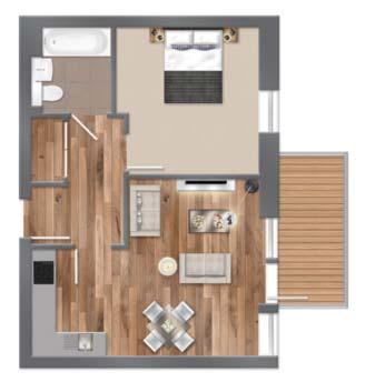 1m 9 10 x 13 5 Bedroom 2 Bedroom 3 Bedroom 1 Block plan shown as a guide to location of each apartment. ROOM B102 B202 B302 B402 B502 B02 Total area 51.3 QM 552 QFT iving area 5.9 x 4.
