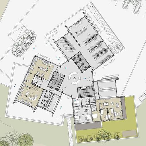 com/785806/student-housing-cf-moller, Accessed: 2017-05-02) The building of the student dormitory (Fig.
