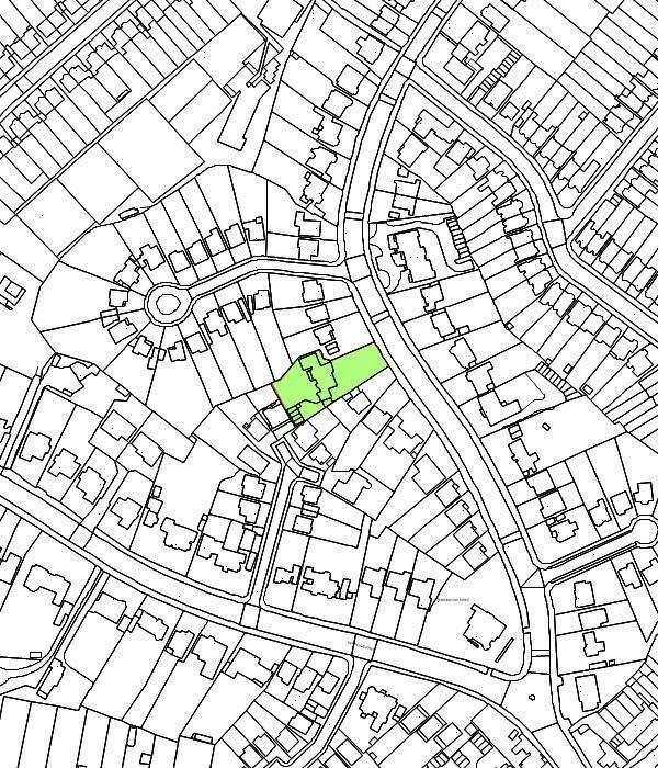 SITE LOCATION PLAN: Dukes House, 13 Dollis Avenue, London, N3 1UD REFERENCE: F/00610/12 Reproduced by permission of Ordnance