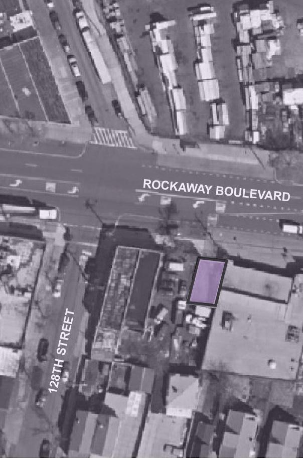 Rockaway Boulevard Borough: Queens Typology: Shallow Block/Lot: 11750/55 and 56 Lot Area: 1,008 sq. ft.