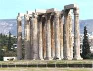 Temple of Zeus (the Olympeion) Greece, Athens,
