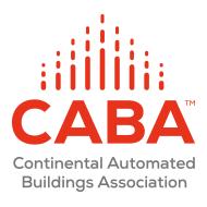 Supporting organisations The Continental Automated Buildings Association (CABA) is an international not-for-profit industry association dedicated to the advancement of intelligent home and