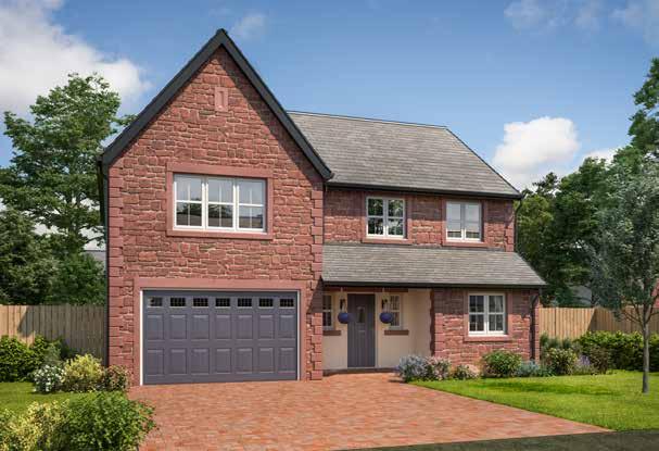 The Mayfair The Balmoral 5 Bedroom Detached with Large Integral Garage Approximate square footage: 1,905 sq ft 4 Bedroom Detached