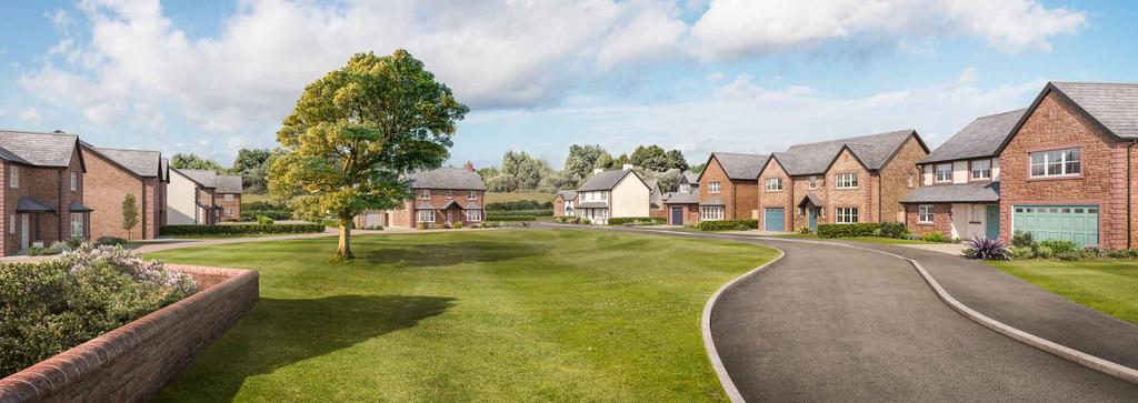 A BEAUTIFUL COLLECTION OF EXQUISITE HOMES Planned with the great outdoors in mind, this development has been designed within a landscaped setting, featuring impressive street scenes and homes built
