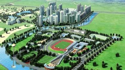 lifestyle residential township (with 3,500 condo) and 14 ha for sport facilities (to