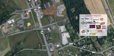 Whitehall Industrial Park/118 4080 Independence Drive (Rt 309) Schnecksville 2+ AC Light Industrial/Business PRICE/RATE Call for details FEATURES 2+ acres, flexible Light Industrial/Business zoning