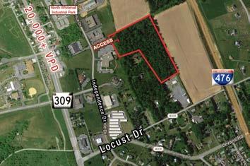and school district with ample corporate neighbors nearby, easy access to Routes 29, 100, 222, 22, I-78 and 476 5190 Lower Macungie Road/151 5190 Lower Macungie Road Macungie 13+ AC Suburban