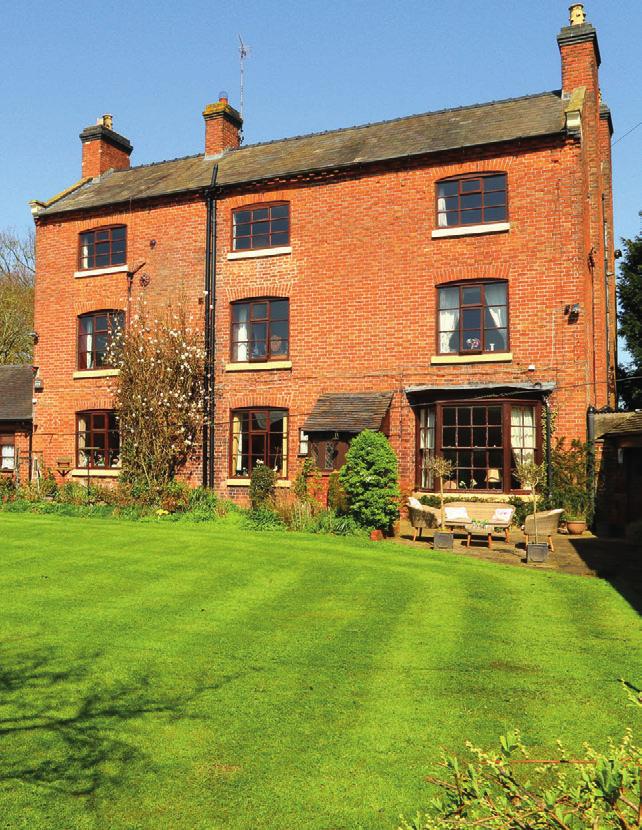 BROCKTON HALL Brockton, Eccleshall, Staffordshire, ST21 6LY Prospective purchasers are afforded the rare opportunity to acquire one of Staffordshire s more imposing residences along with an