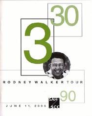 Rodney Walker 3 30 90: 12-page brochure featuring nine homes on five sites, as well as the