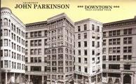 at $5 each John Parkinson, Downtown: 11 x17, four-color brochure featuring a self-guided