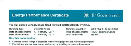 Viewing Strictly by appointment with the agent. Services Mains water and electricity. Council Tax Band D; 1,552.