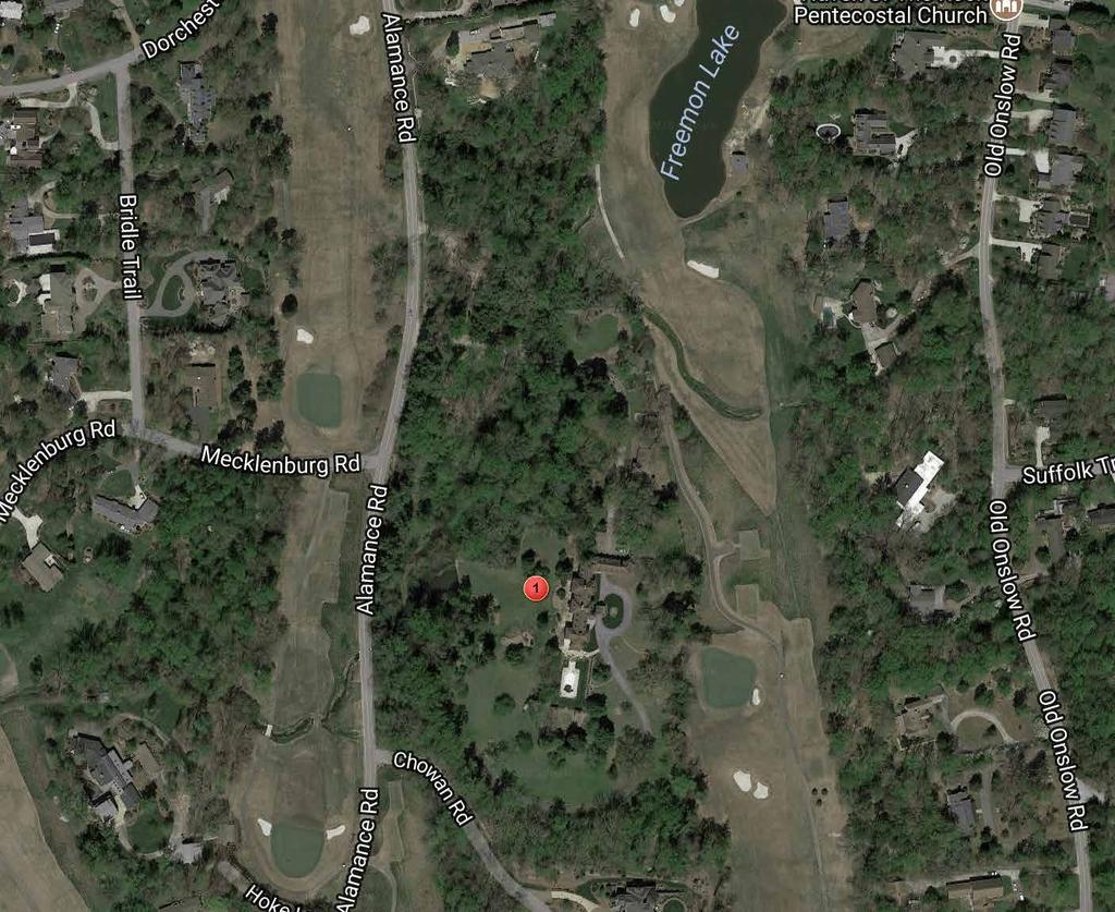 AERIAL MAP 3211-3221 ALAMANCE RD 3301 ALAMANCE RD ADJOINING SITE
