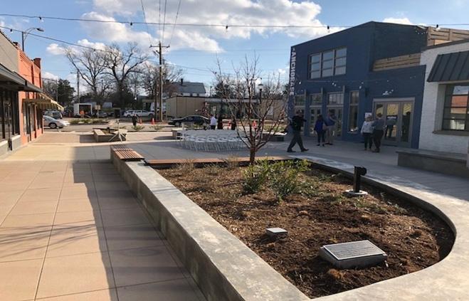 Page 26 MAY - JUNE 2018 GGAR Provides an NAR Placemaking Grant for the City of Greenville On February 22 the City held a ribbon cutting for the new Plaza in the Village of West Greenville.