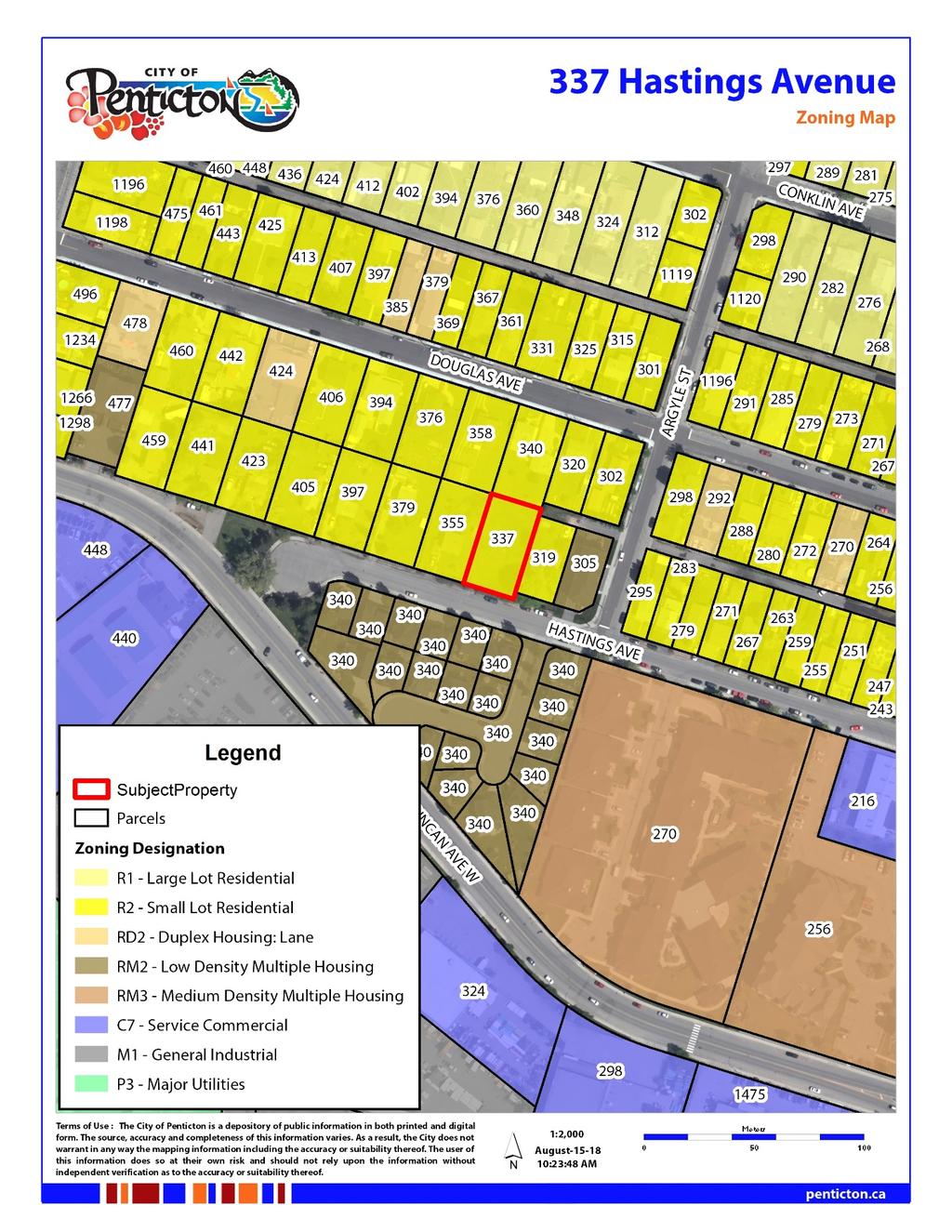 Attachment B Zoning Map of Subject Property Figure 3 Subject Property