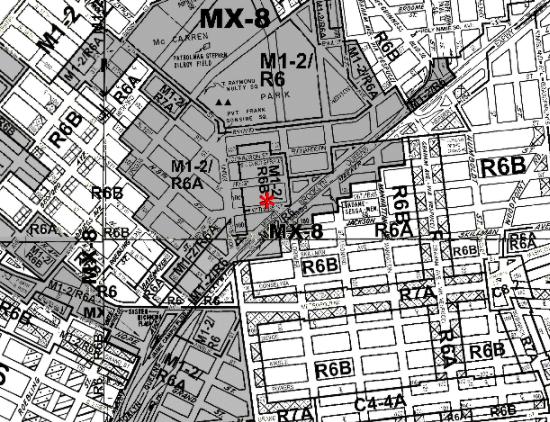 ZONING OVERVIEW The M1 district is often a buffer between M2 or M3 districts and adjacent residential or commercial districts.