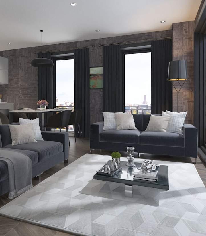 One Bed Apartments From 119,950 One bed apartments at Azure have been designed to provide a stylish and practical home with a strong focus on creating a high-end experience.
