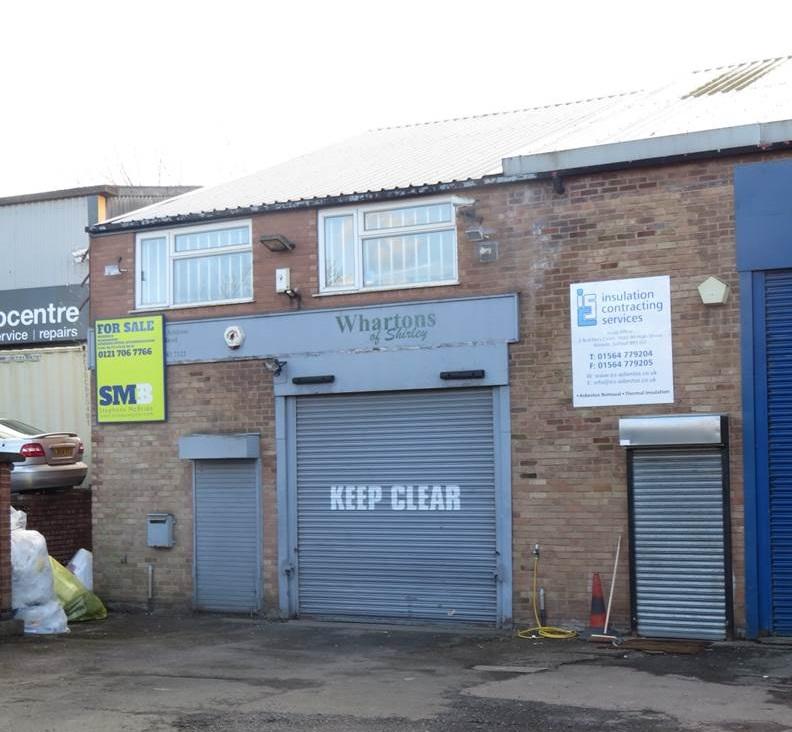 UNIT 1, OLTON WHARF, RICHMOND ROAD, OLTON, SOLIHULL, FREEHOLD FOR SALE TRADE COUNTER/ WAREHOUSE/OFFICE ACCOMMODATION 5,094 SQ.FT/473.