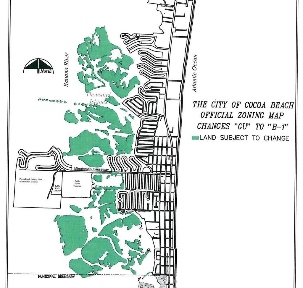 Exhibit A Reproduction of a Portion of the Official Zoning Map