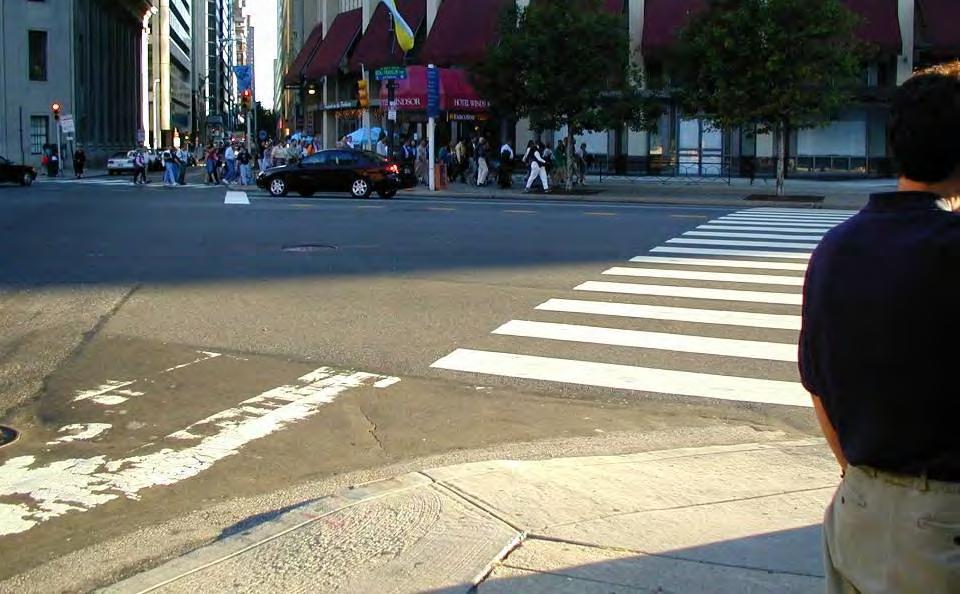 Crosswalk placement: Think like a pedestrian Philadelphia PA 32 APBP