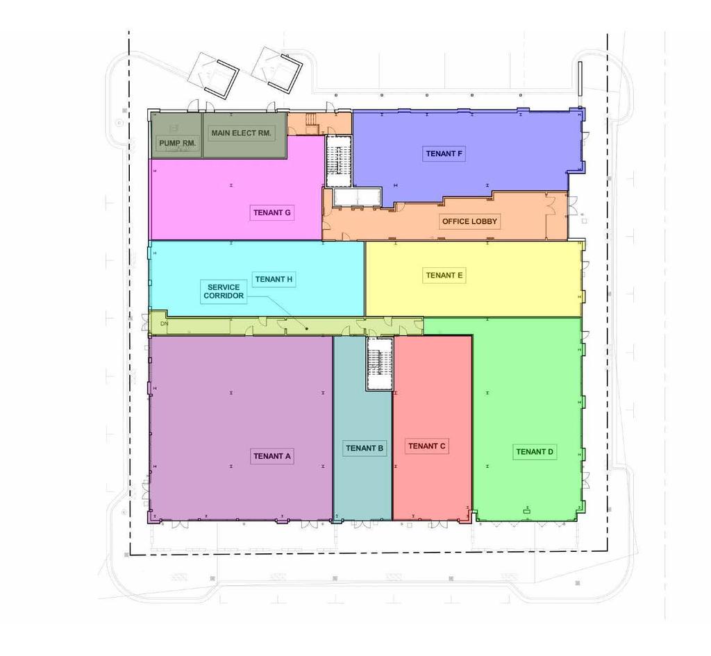 RETAIL & RESTAURANT SPACE Conceptual Floor Plan 1st Floor Winchester Street Douglas Street William Street