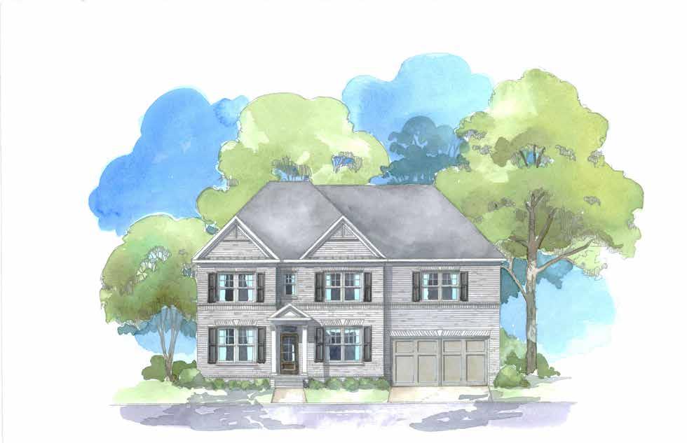 Magnolia Meadow Grove Elevation F 3226 Sq. Feet 4 Bedroom / 3.5 Bath Custom Design Finishes Need more private space? A fifth bedroom & full bath give you or your guests an area all on its own.