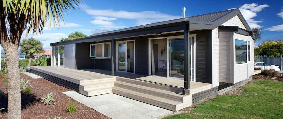Stewart 111m² 3 1 2 optional The Stewart is a modified Nelson plan, ever popular as a compact and efficient small home or a great beach getaway.