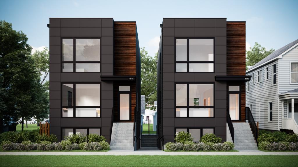 1513 & 1515 Greenleaf Street Evanston, IL 60202 2 New Construction Homes with Live/Work Flexibility Karla