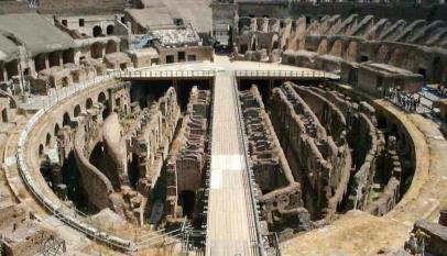 Gladiatorial games Velarium Colosseum Rome,