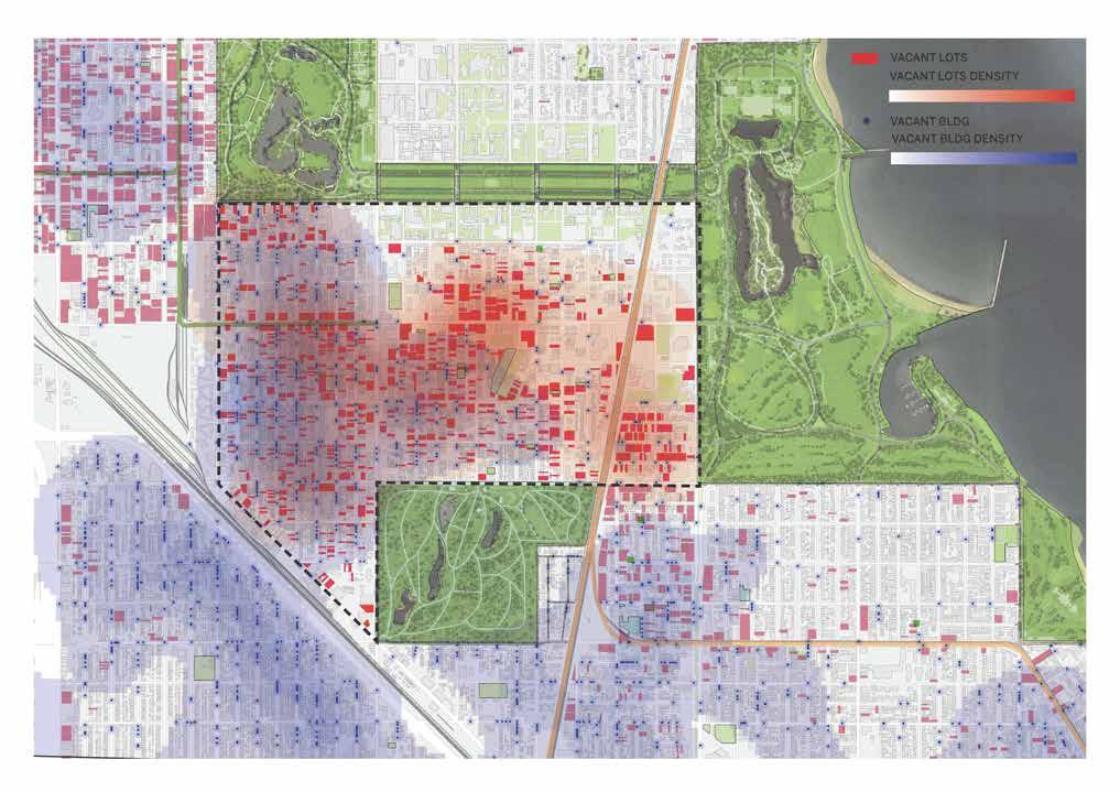 Vacant Buildings and parcels Information source : data.cityofchicago.