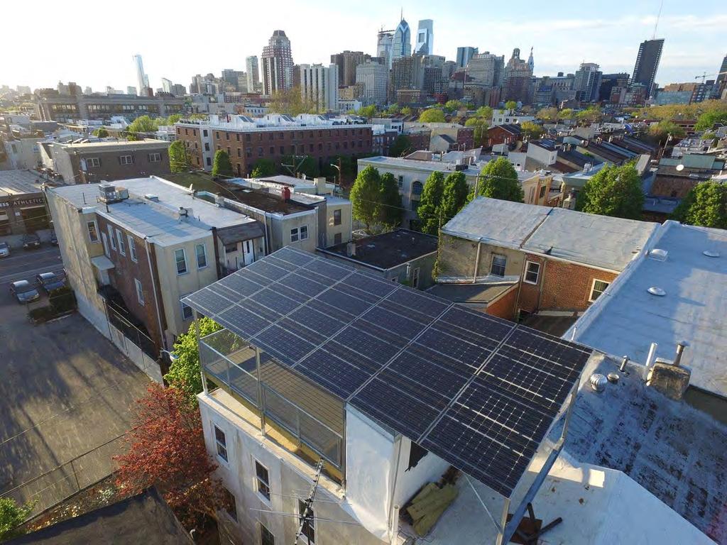 Other Solar Rooftop Canopy Projects in Philadelphia Installed by Solar States LUIS MORA PERGOLA/ROOFDECK: Address: 744 S.