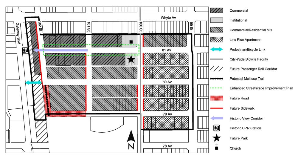 parking related to the Whyte Avenue Commercial Area where supported by the City and the residents. Note: West Ritchie Area was added by Bylaw 15811, July 4, 2011.