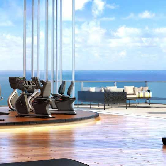 A Mecca of INDULGENCE Premier Amenities Take in breathtaking views of the Atlantic Ocean over a leisurely brunch in the Breakfast Room, before strolling through the rotating art gallery, featuring