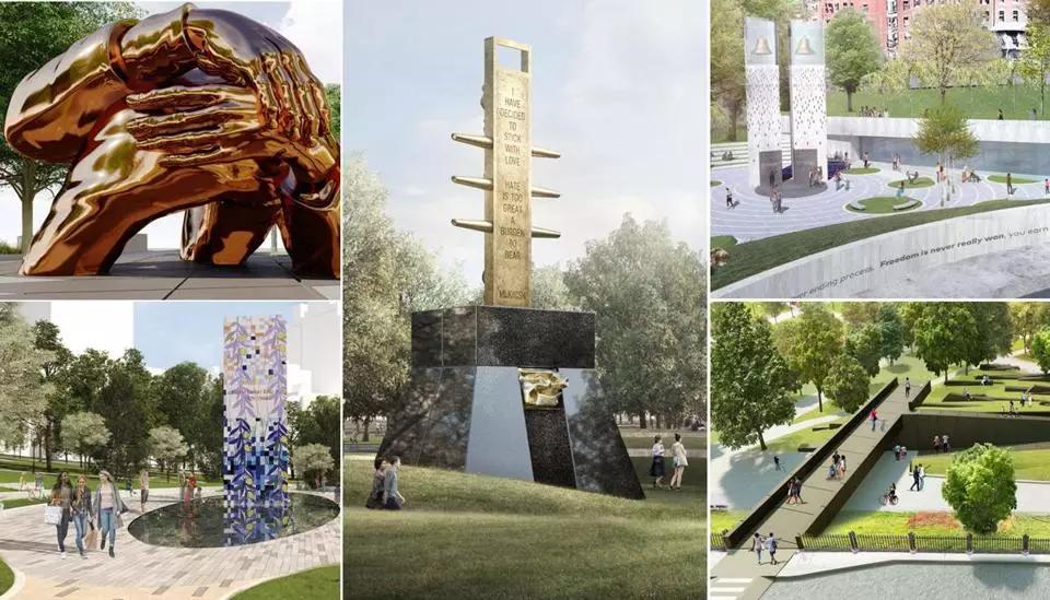 Metro See the ﬁnalists for the MLK memorial on the Boston Common By Michael Levenson GLOBE STAFF SEPTEMBER 18, 2018 In a storied history spanning four centuries, Boston Common has played host to