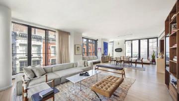 living room with three exposures overlooking Gramercy Park. $23.