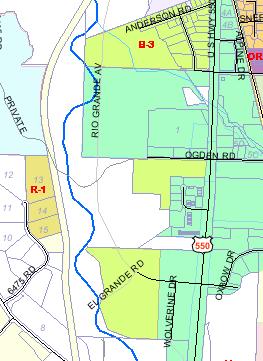 Area Zoning County Zoning (Current zoning) City Zoning (Surrounding